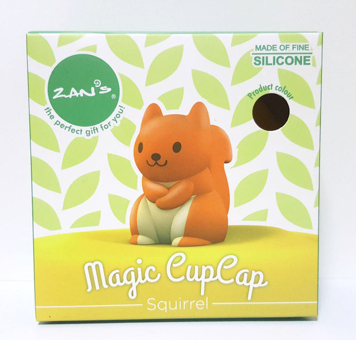squirrel cup cap