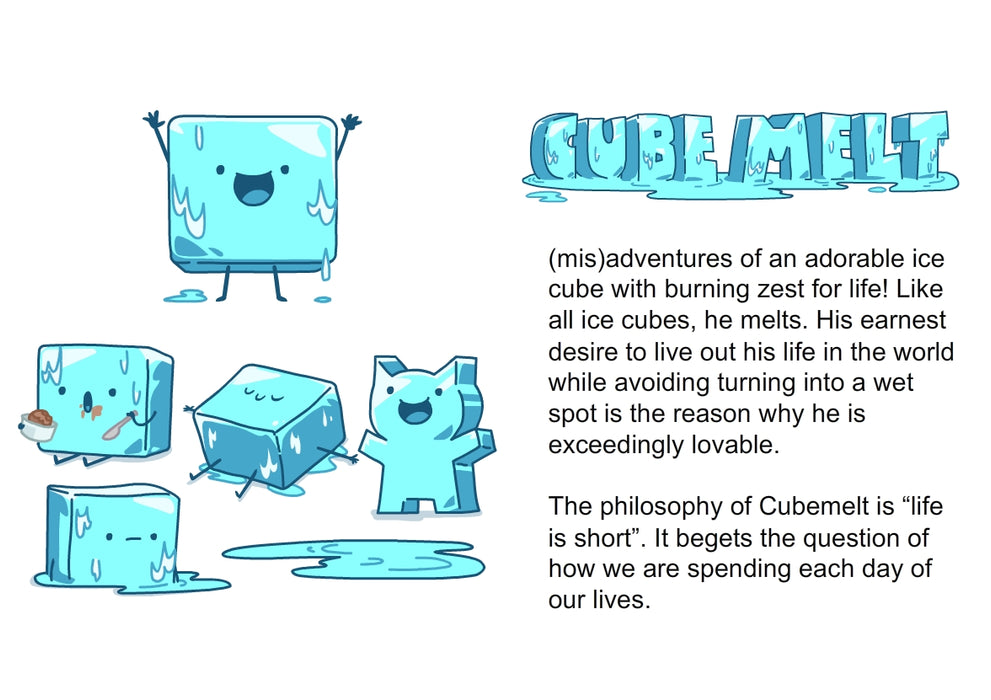 cubemelt life for others notebook