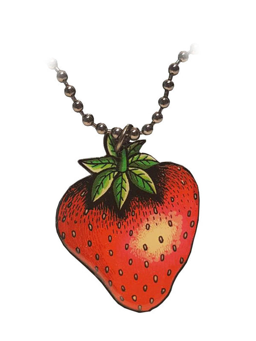 la marelle strawberry necklace