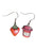 la marelle jam & strawberry earrings