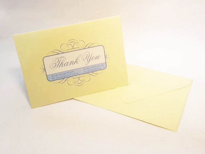 thank you card