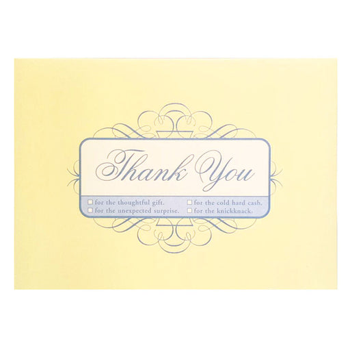 thank you card