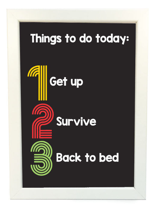 things to do today poster