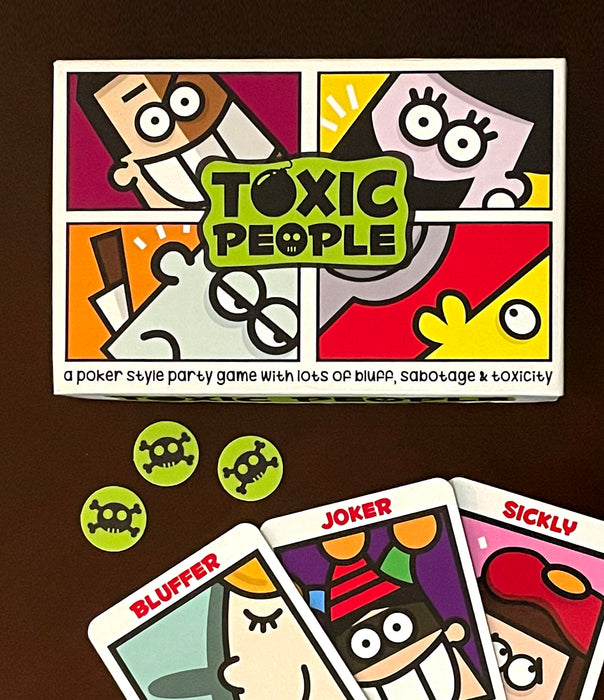 toxic people card game