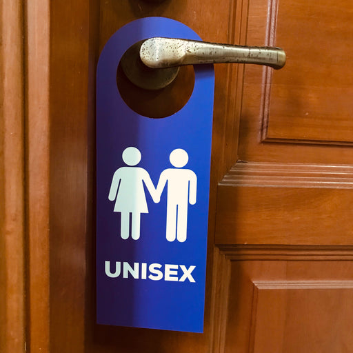 unisex doorsign