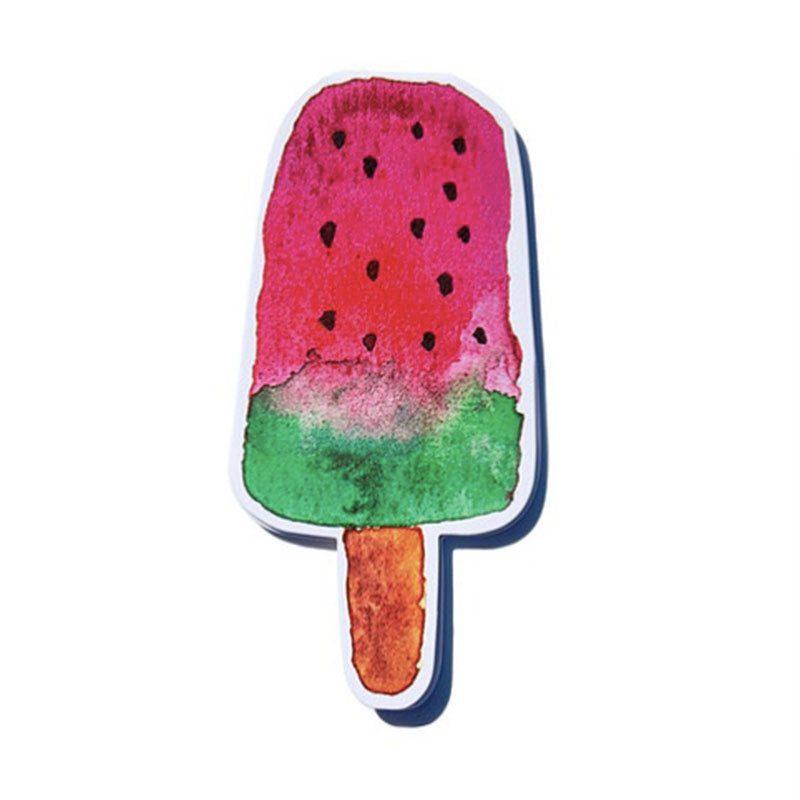 watermelon popsicle notepad