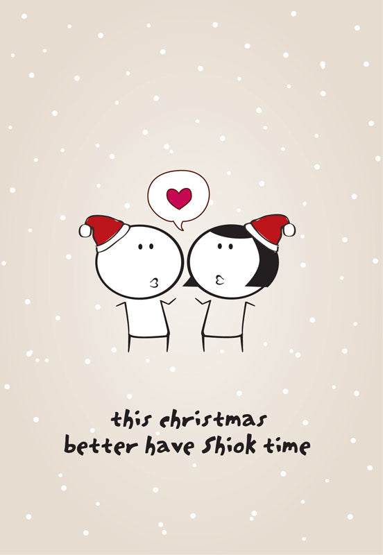 shiok time christmas card