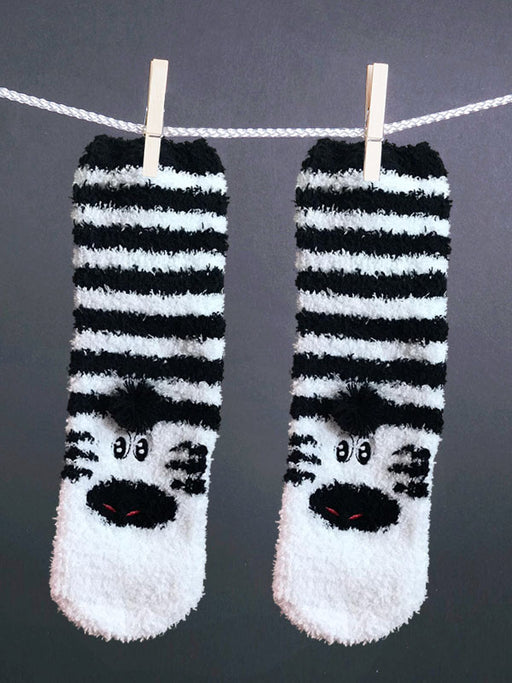 zebra socks